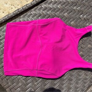 Lululemon pink bra top size 6